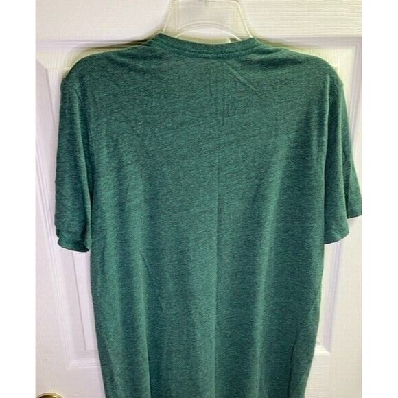 Hurley TShirt Adult Large Green Graphic Skateboard Surfing Skate Short Sleeve - Picture 3 of 5